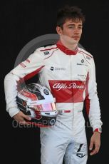 World © Octane Photographic Ltd. Formula 1 – Australian GP - Driver Photo Call. Alfa Romeo Sauber F1 Team C37 – Charles Leclerc. Albert Park, Melbourne, Australia. Thursday 22nd March 2018.