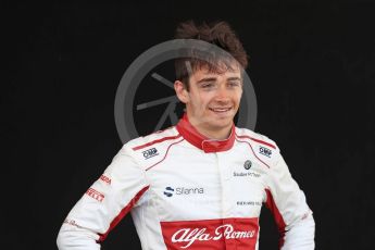 World © Octane Photographic Ltd. Formula 1 – Australian GP - Driver Photo Call. Alfa Romeo Sauber F1 Team C37 – Charles Leclerc. Albert Park, Melbourne, Australia. Thursday 22nd March 2018.