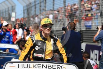 World © Octane Photographic Ltd. Formula 1 – Australian GP - Drivers’ Parade. Renault Sport F1 Team RS18 – Nico Hulkenberg. Albert Park, Melbourne, Australia. Sunday 25th March 2018.