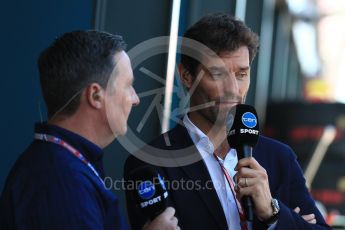 World © Octane Photographic Ltd. Formula 1 – Australian GP - Grid. Mark Webber. Albert Park, Melbourne, Australia. Sunday 25th March 2018.