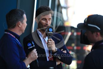 World © Octane Photographic Ltd. Formula 1 – Australian GP - Grid. Mark Webber. Albert Park, Melbourne, Australia. Sunday 25th March 2018.