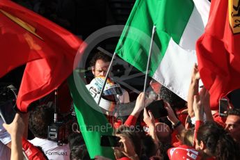 World © Octane Photographic Ltd. Formula 1 – Australian GP - Parc Ferme. Scuderia Ferrari SF71-H – Sebastian Vettel. Albert Park, Melbourne, Australia. Sunday 25th March 2018.