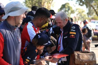 World © Octane Photographic Ltd. Formula 1 - Australian GP - Friday Melbourne Walk. Helmut Marko - advisor to the Red Bull GmbH Formula One Teams and head of Red Bull's driver development program. Albert Park, Melbourne, Australia. Friday 23rd March 2018.