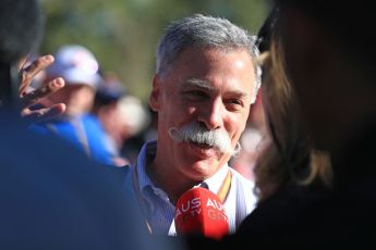 World © Octane Photographic Ltd. Formula 1 - Australian GP - Friday Melbourne Walk. Chase Carey - Chief Executive Officer of the Formula One Group. Albert Park, Melbourne, Australia. Friday 23rd March 2018.