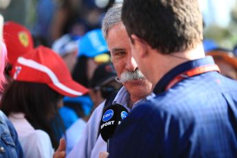World © Octane Photographic Ltd. Formula 1 - Australian GP - Friday Melbourne Walk. Chase Carey - Chief Executive Officer of the Formula One Group. Albert Park, Melbourne, Australia. Friday 23rd March 2018.