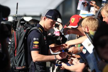 World © Octane Photographic Ltd. Formula 1 – Australian GP - Friday Melbourne Walk. Aston Martin Red Bull Racing TAG Heuer RB14 – Max Verstappen. Albert Park, Melbourne, Australia. Friday 23rd March 2018.