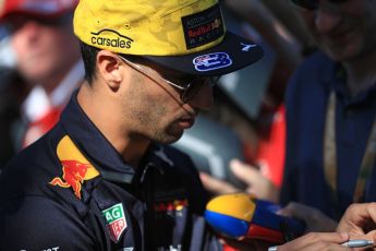 World © Octane Photographic Ltd. Formula 1 – Australian GP - Friday Melbourne Walk. Aston Martin Red Bull Racing TAG Heuer RB14 – Daniel Ricciardo. Albert Park, Melbourne, Australia. Friday 23rd March 2018.