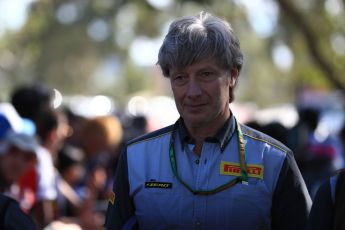 World © Octane Photographic Ltd. Formula 1 - Australian GP - Friday Melbourne Walk.Mario Isola – Pirelli Head of Car Racing. Albert Park, Melbourne, Australia. Friday 23rd March 2018.