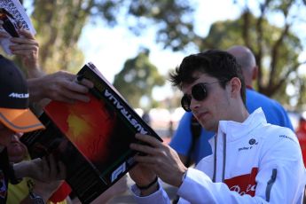 World © Octane Photographic Ltd. Formula 1 – Australian GP - Friday Melbourne Walk. Alfa Romeo Sauber F1 Team C37 – Charles Leclerc. Albert Park, Melbourne, Australia. Friday 23rd March 2018.