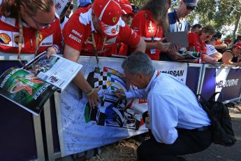 World © Octane Photographic Ltd. Formula 1 - Australian GP - Friday Melbourne Walk. Chase Carey - Chief Executive Officer of the Formula One Group. Albert Park, Melbourne, Australia. Friday 23rd March 2018.