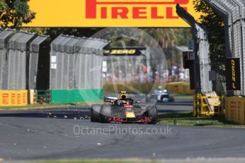 World © Octane Photographic Ltd. Formula 1 – Australian GP - Friday Practice 1. Aston Martin Red Bull Racing TAG Heuer RB14 – Max Verstappen. Albert Park, Melbourne, Australia. Friday 23rd March 2018.