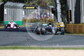 World © Octane Photographic Ltd. Formula 1 – Australian GP - Friday Practice 1. Mercedes AMG Petronas Motorsport AMG F1 W09 EQ Power+ - Lewis Hamilton. Albert Park, Melbourne, Australia. Friday 23rd March 2018.