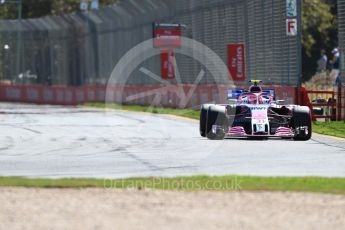 World © Octane Photographic Ltd. Formula 1 – Australian GP - Friday Practice 1. Sahara Force India VJM11 - Esteban Ocon. Albert Park, Melbourne, Australia. Friday 23rd March 2018.