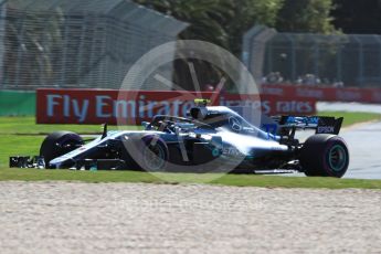 World © Octane Photographic Ltd. Formula 1 – Australian GP - Friday Practice 1. Mercedes AMG Petronas Motorsport AMG F1 W09 EQ Power+ - Valtteri Bottas. Albert Park, Melbourne, Australia. Friday 23rd March 2018.