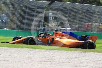 World © Octane Photographic Ltd. Formula 1 – Australian GP - Friday Practice 1. McLaren MCL33 – Stoffel Vandoorne. Albert Park, Melbourne, Australia. Friday 23rd March 2018.