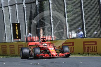 World © Octane Photographic Ltd. Formula 1 – Australian GP - Friday Practice 1. Scuderia Ferrari SF71-H – Sebastian Vettel. Albert Park, Melbourne, Australia. Friday 23rd March 2018.