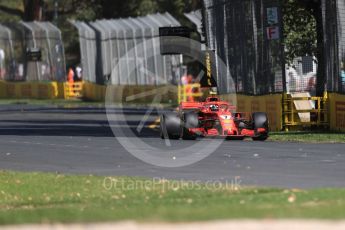 World © Octane Photographic Ltd. Formula 1 – Australian GP - Friday Practice 1. Scuderia Ferrari SF71-H – Kimi Raikkonen. Albert Park, Melbourne, Australia. Friday 23rd March 2018.