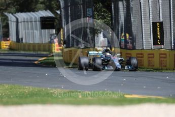 World © Octane Photographic Ltd. Formula 1 – Australian GP - Friday Practice 1. Mercedes AMG Petronas Motorsport AMG F1 W09 EQ Power+ - Lewis Hamilton. Albert Park, Melbourne, Australia. Friday 23rd March 2018.