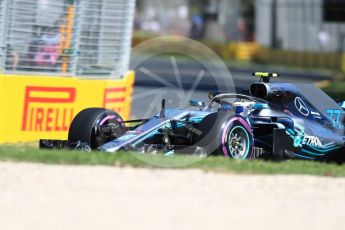 World © Octane Photographic Ltd. Formula 1 – Australian GP - Friday Practice 1. Mercedes AMG Petronas Motorsport AMG F1 W09 EQ Power+ - Valtteri Bottas. Albert Park, Melbourne, Australia. Friday 23rd March 2018.