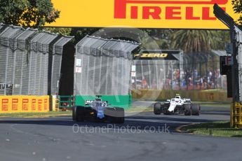 World © Octane Photographic Ltd. Formula 1 – Australian GP - Friday Practice 1. Williams Martini Racing FW41 – Lance Stroll. Albert Park, Melbourne, Australia. Friday 23rd March 2018.