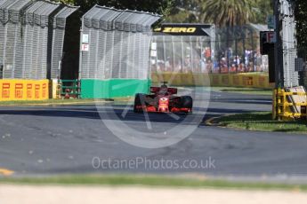 World © Octane Photographic Ltd. Formula 1 – Australian GP - Friday Practice 1. Scuderia Ferrari SF71-H – Sebastian Vettel. Albert Park, Melbourne, Australia. Friday 23rd March 2018.