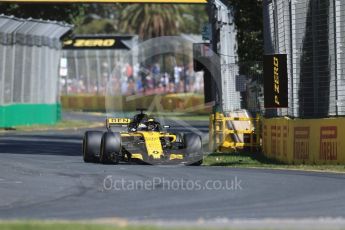 World © Octane Photographic Ltd. Formula 1 – Australian GP - Friday Practice 1. Renault Sport F1 Team RS18 – Nico Hulkenberg. Albert Park, Melbourne, Australia. Friday 23rd March 2018.