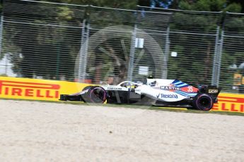 World © Octane Photographic Ltd. Formula 1 – Australian GP - Friday Practice 1. Williams Martini Racing FW41 – Sergey Sirotkin. Albert Park, Melbourne, Australia. Friday 23rd March 2018.