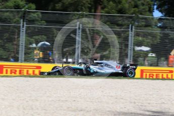 World © Octane Photographic Ltd. Formula 1 – Australian GP - Friday Practice 1. Mercedes AMG Petronas Motorsport AMG F1 W09 EQ Power+ - Lewis Hamilton. Albert Park, Melbourne, Australia. Friday 23rd March 2018.