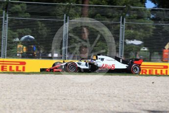 World © Octane Photographic Ltd. Formula 1 – Australian GP - Friday Practice 1. Haas F1 Team VF-18 – Romain Grosjean. Albert Park, Melbourne, Australia. Friday 23rd March 2018.