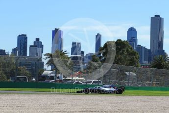 World © Octane Photographic Ltd. Formula 1 – Australian GP - Friday Practice 1. Williams Martini Racing FW41 – Lance Stroll. Albert Park, Melbourne, Australia. Friday 23rd March 2018.