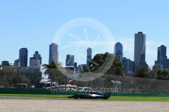 World © Octane Photographic Ltd. Formula 1 – Australian GP - Friday Practice 1. Mercedes AMG Petronas Motorsport AMG F1 W09 EQ Power+ - Valtteri Bottas. Albert Park, Melbourne, Australia. Friday 23rd March 2018.