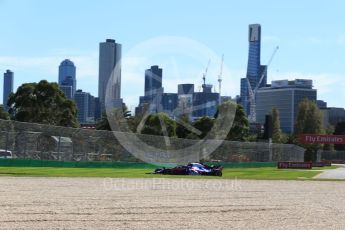 World © Octane Photographic Ltd. Formula 1 – Australian GP - Friday Practice 1. Scuderia Toro Rosso STR13 – Pierre Gasly. Albert Park, Melbourne, Australia. Friday 23rd March 2018.