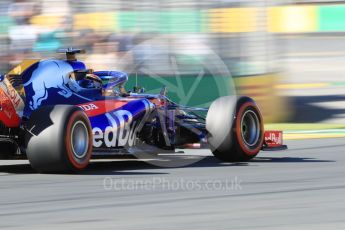 World © Octane Photographic Ltd. Formula 1 – Australian GP - Friday Practice 2. Scuderia Toro Rosso STR13 – Brendon Hartley. Albert Park, Melbourne, Australia. Friday 23rd March 2018.