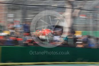 World © Octane Photographic Ltd. Formula 1 – Australian GP - Friday Practice 2. Scuderia Ferrari SF71-H – Kimi Raikkonen. Albert Park, Melbourne, Australia. Friday 23rd March 2018.