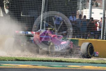 World © Octane Photographic Ltd. Formula 1 – Australian GP - Friday Practice 2. Sahara Force India VJM11 - Esteban Ocon. Albert Park, Melbourne, Australia. Friday 23rd March 2018.