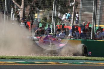 World © Octane Photographic Ltd. Formula 1 – Australian GP - Friday Practice 2. Sahara Force India VJM11 - Esteban Ocon. Albert Park, Melbourne, Australia. Friday 23rd March 2018.