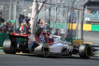 World © Octane Photographic Ltd. Formula 1 – Australian GP - Friday Practice 2. Alfa Romeo Sauber F1 Team C37 – Charles Leclerc. Albert Park, Melbourne, Australia. Friday 23rd March 2018.