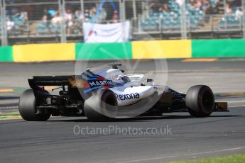 World © Octane Photographic Ltd. Formula 1 – Australian GP - Friday Practice 2. Williams Martini Racing FW41 – Sergey Sirotkin. Albert Park, Melbourne, Australia. Friday 23rd March 2018.