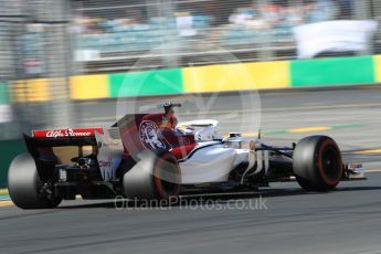 World © Octane Photographic Ltd. Formula 1 – Australian GP - Friday Practice 2. Alfa Romeo Sauber F1 Team C37 – Marcus Ericsson. Albert Park, Melbourne, Australia. Friday 23rd March 2018.