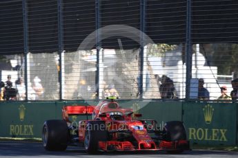 World © Octane Photographic Ltd. Formula 1 – Australian GP - Friday Practice 2. Scuderia Ferrari SF71-H – Kimi Raikkonen. Albert Park, Melbourne, Australia. Friday 23rd March 2018.