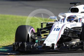 World © Octane Photographic Ltd. Formula 1 – Australian GP - Friday Practice 2. Williams Martini Racing FW41 – Lance Stroll. Albert Park, Melbourne, Australia. Friday 23rd March 2018.