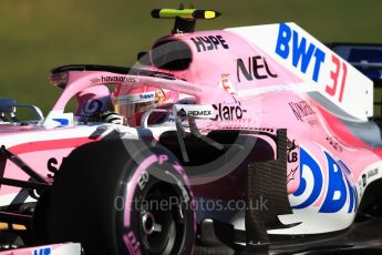 World © Octane Photographic Ltd. Formula 1 – Australian GP - Friday Practice 2. Sahara Force India VJM11 - Esteban Ocon. Albert Park, Melbourne, Australia. Friday 23rd March 2018.