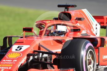 World © Octane Photographic Ltd. Formula 1 – Australian GP - Friday Practice 2. Scuderia Ferrari SF71-H – Sebastian Vettel. Albert Park, Melbourne, Australia. Friday 23rd March 2018.