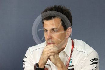 World © Octane Photographic Ltd. Formula 1 - Australian GP - Friday - Team Press Conference. Toto Wolff - Executive Director & Head of Mercedes-Benz Motorsport. Albert Park, Melbourne, Australia. Friday 23rd March 2018.