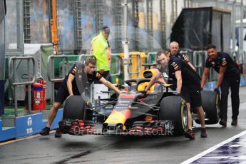 World © Octane Photographic Ltd. Formula 1 – Australian GP - Practice 3. Aston Martin Red Bull Racing TAG Heuer RB14 – Daniel Ricciardo. Albert Park, Melbourne, Australia. Saturday 24th March 2018.