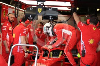 World © Octane Photographic Ltd. Formula 1 – Australian GP - Practice 3. Scuderia Ferrari SF71-H – Sebastian Vettel. Albert Park, Melbourne, Australia. Saturday 24th March 2018.