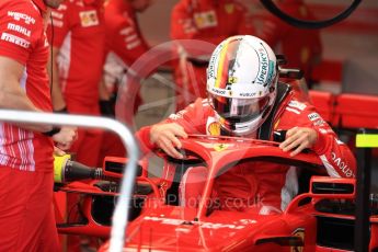 World © Octane Photographic Ltd. Formula 1 – Australian GP - Practice 3. Scuderia Ferrari SF71-H – Sebastian Vettel. Albert Park, Melbourne, Australia. Saturday 24th March 2018.