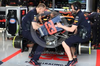 World © Octane Photographic Ltd. Formula 1 – Australian GP - Practice 3. Aston Martin Red Bull Racing TAG Heuer RB14 – Max Verstappen. Albert Park, Melbourne, Australia. Saturday 24th March 2018.