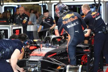 World © Octane Photographic Ltd. Formula 1 – Australian GP - Practice 3. Aston Martin Red Bull Racing TAG Heuer RB14 – Max Verstappen. Albert Park, Melbourne, Australia. Saturday 24th March 2018.