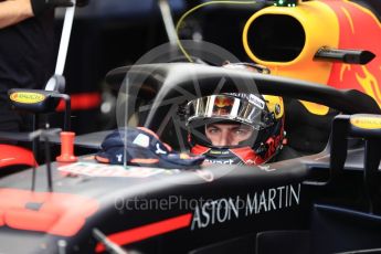 World © Octane Photographic Ltd. Formula 1 – Australian GP - Practice 3. Aston Martin Red Bull Racing TAG Heuer RB14 – Max Verstappen. Albert Park, Melbourne, Australia. Saturday 24th March 2018.